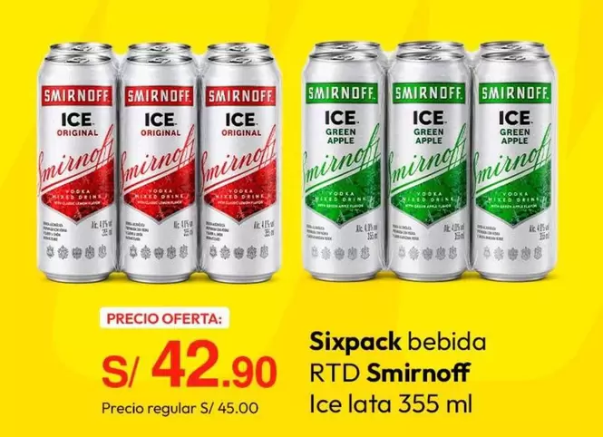Smirnoff - RTD  Ice lata