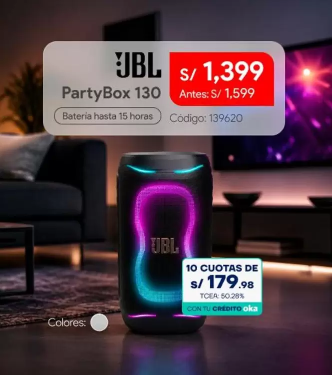 JBL - PartyBox 130