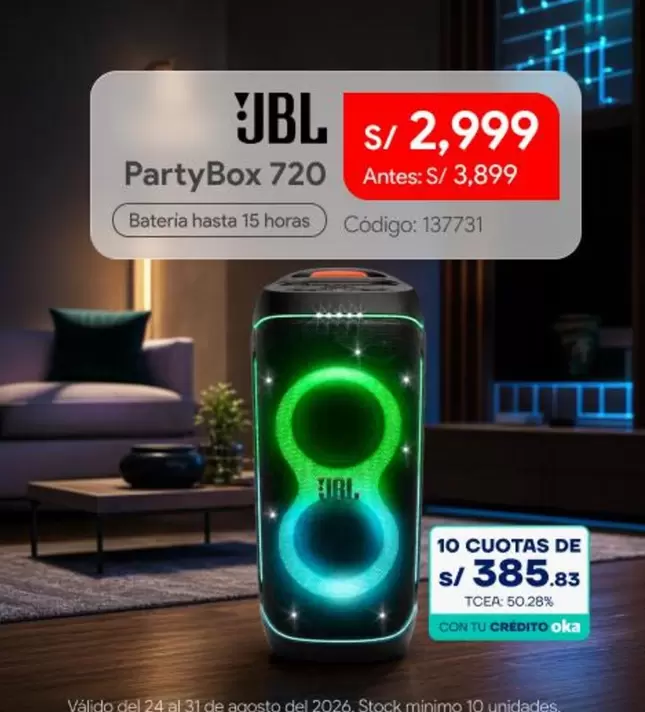 JBL - PartyBox 720