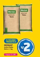 Merkat - Azúcar Rubia Bolsa x 1 kg