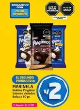 Marinela - Kekitos Pingüino Sabores Variados
