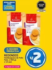 Redondos - Hamburguesa de Pollo