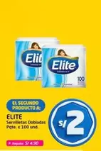 Elite - Servilletas Dobladas Pqte.