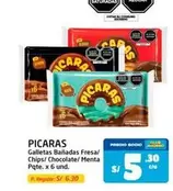 Pícaras - Galletas Bañadas Fresa / Chips Chocolate / Menta