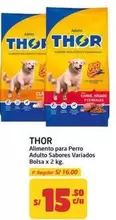 Thor - Alimento para Perro Adulto Sabores Variados Bolsa