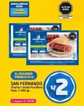 San Fernando - Chorizo Cocido Parrillero