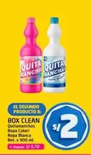 Quita Manchas Ropa Color/ Ropa Blanca