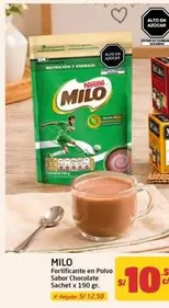 Milo - Fortificante en Polvo Sabor Chocolate