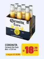 Coronita - Cerveza Six Pack Bot.