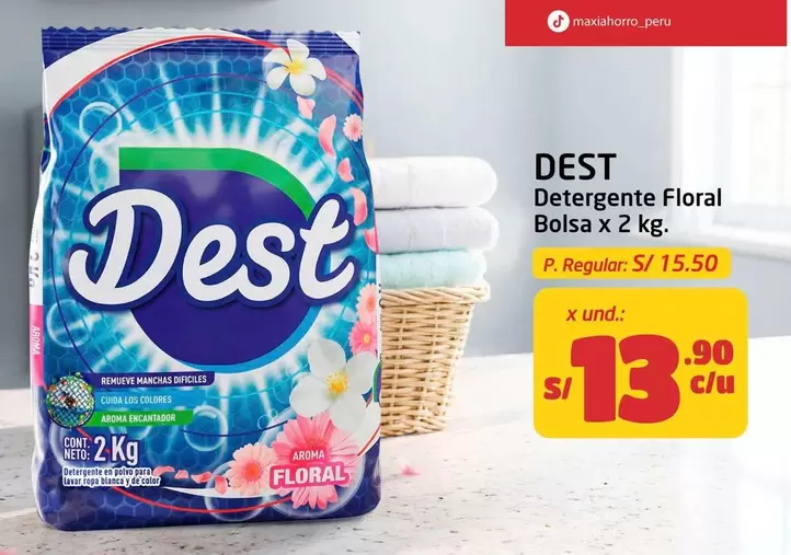 Detergente Floral Bolsa