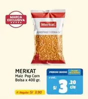 Merkat - Maíz Pop Corn Bolsa