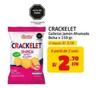 Costa - Galletas Jamón Ahumado
