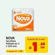 Nova - Servilleta Doblada en 2