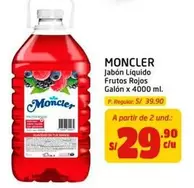 Moncler - Jabón Líquido Frutos Rojos