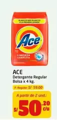Ace - Detergente Regular Bolsa
