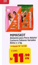 Mimaskot - Alimento para Perro Adulto/Cachorro Sabores Variados