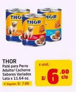 Thor - Paté para Perro Adulto/ Cachorro