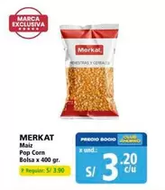 Merkat - Maiz Pop Corn Bolsa