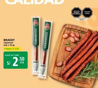 Braedt - Cabanossi