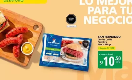San Fernando - Chorizo Parrillero