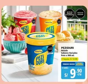 Peziduri - Helado Sabores Variados