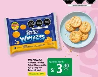 Costa - GALLETAS SALADAS