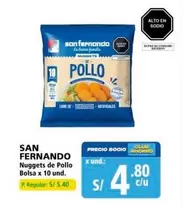San Fernando - Nuggets de Pollo Bolsa