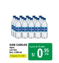 San Carlos - Agua con Gas