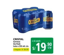 Cristal - Cerveza Six Pack Lata