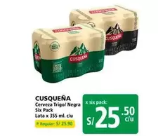 Cusqueña - Cerveza Trigo/ Negra Six Pack Lata