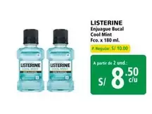 Listerine - Enjuague Bucal Cool Mint