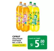 Cifrut - Citrus Punch/Fruit Punch