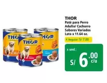 Thor - Paté para Perro Adulto/Cachorro