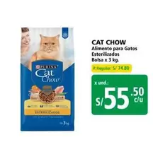 Cat Chow - Alimento para Gatos Esterilizados