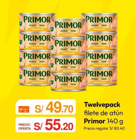 Primor - filete de atún