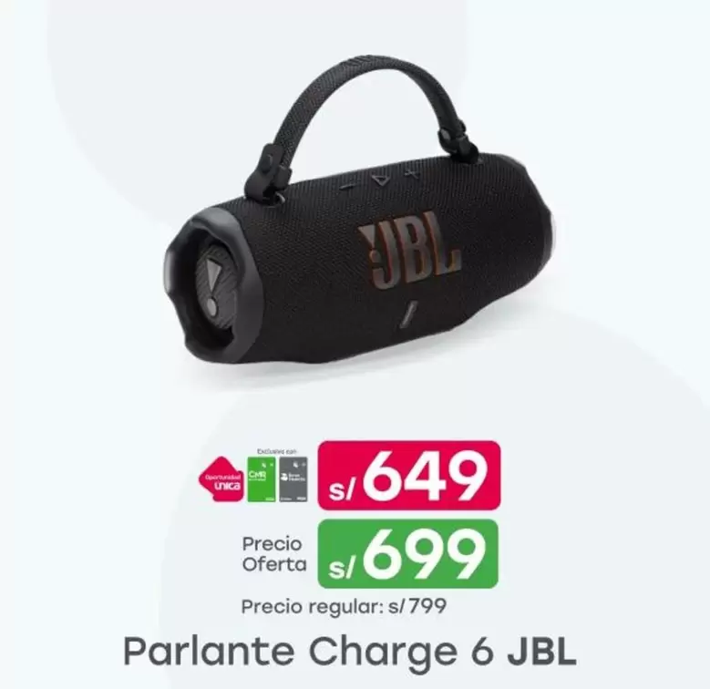JBL - Parlante Charge 6