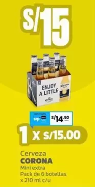 Corona - Cerveza Mini extra