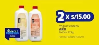 Aro - Yogurt entero