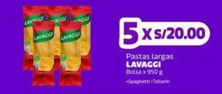 Lavaggi - Pastas largas