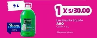 Aro - Lavavajilla Líquido Galón