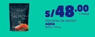 Porciones de salmón