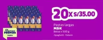M&K - Pastas largas