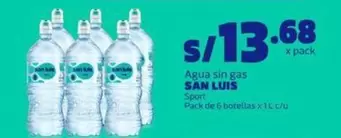 San Luis - Agua sin gas