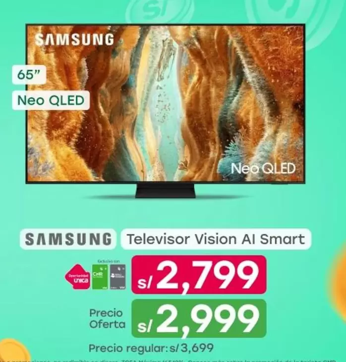 Samsung - Televisor Vision AI Smart