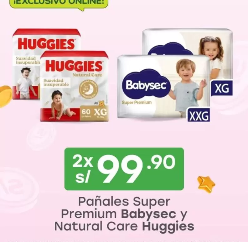 Huggies - Pañales Super Premium