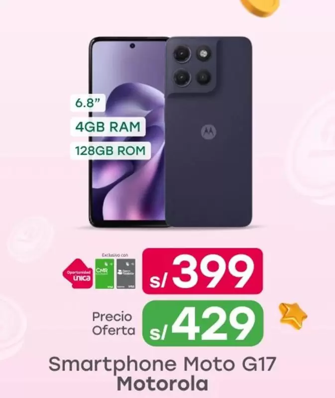 Motorola - Smartphone G17