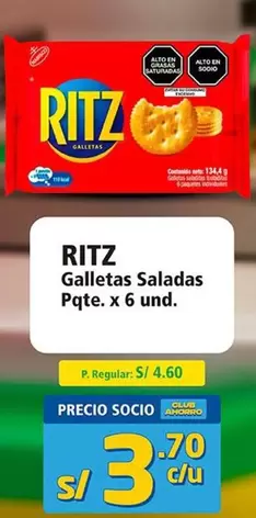 Ritz - Galletas Saladas