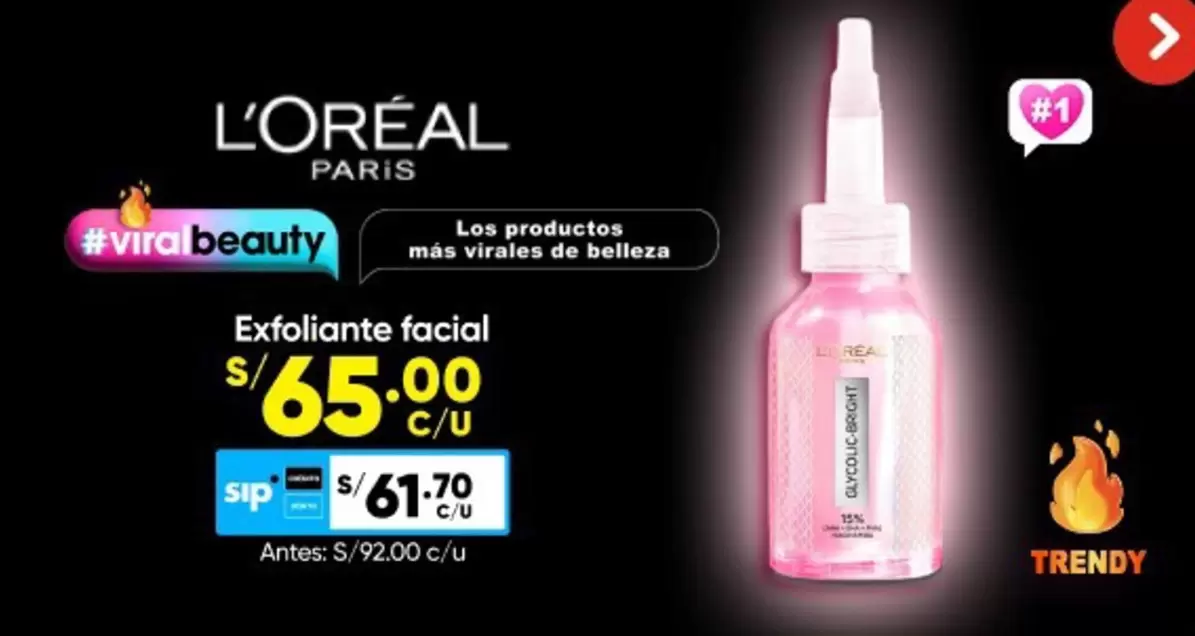 Trendy - Exfoliante facial
