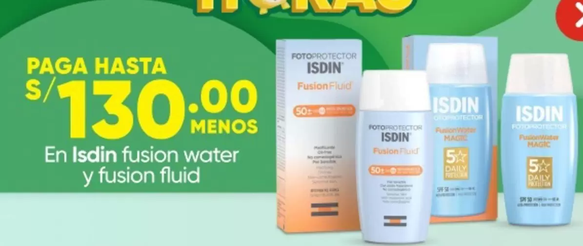 Isdin - Fusion Water Y Fusion Fluid