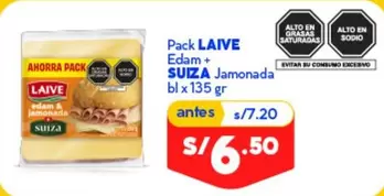 Laive - Edam + Jamonada